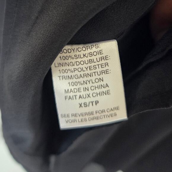 Cami NYC Charlie lace trimmed Black Blouse Tank XS NWT - Picture 8 of 8